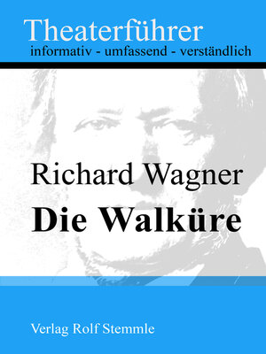 cover image of Die Walküre--Theaterführer im Taschenformat zu Richard Wagner